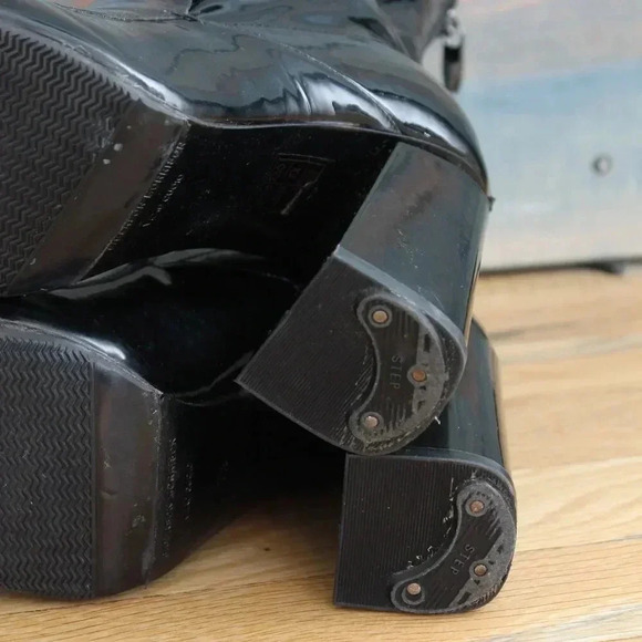 Sigerson Morrison Patent Leather Boots Size 7.5 - Picture 8 of 8